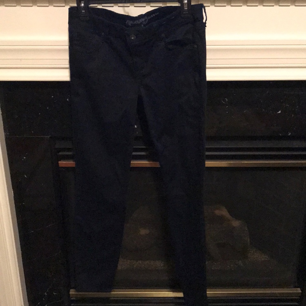 Navy blue jeans